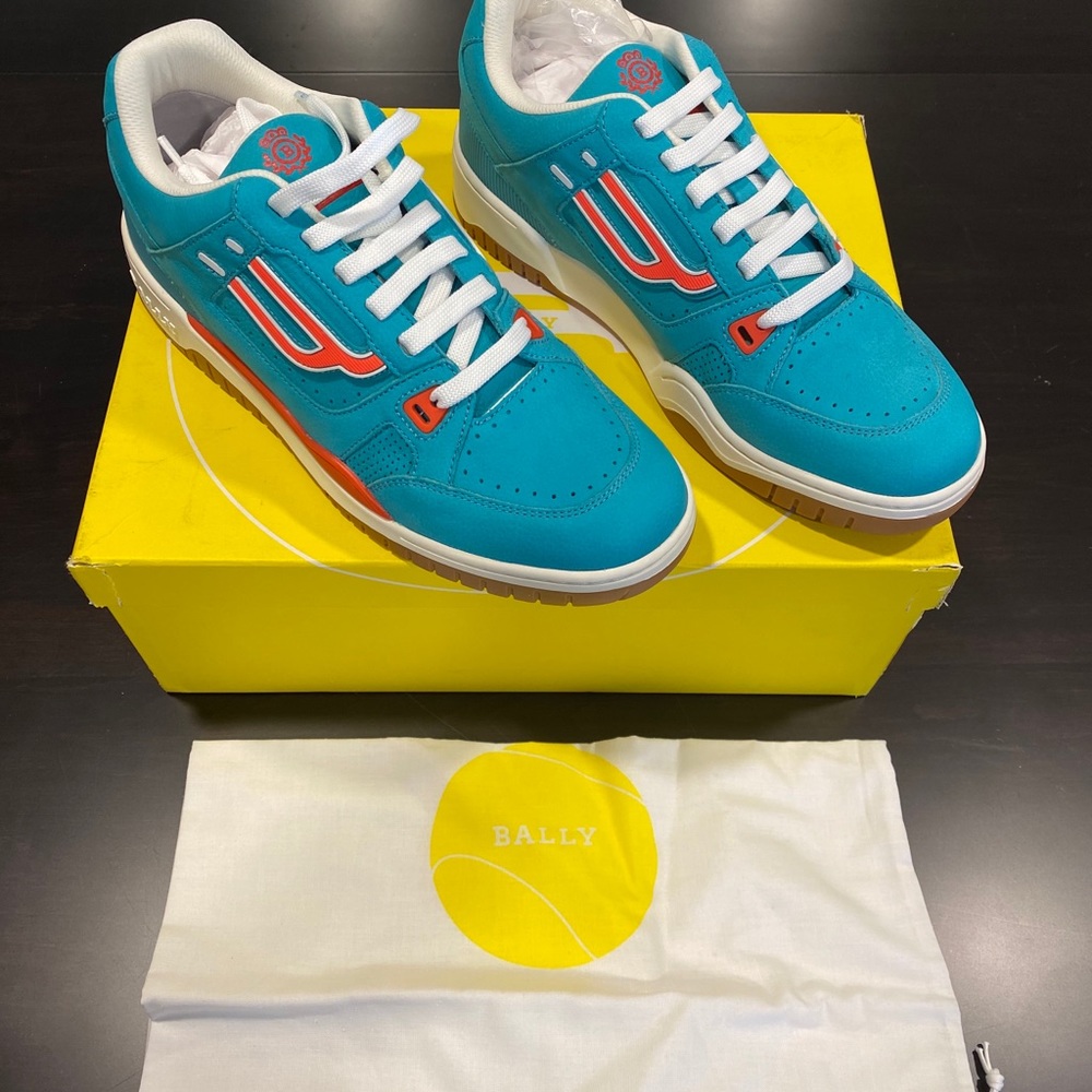 Mens Authentic Bally Kuba midtop runners sneakers